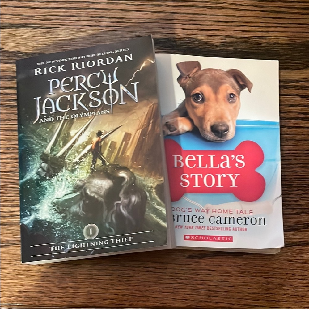 Percy Jackson and Bella's Story Book Set